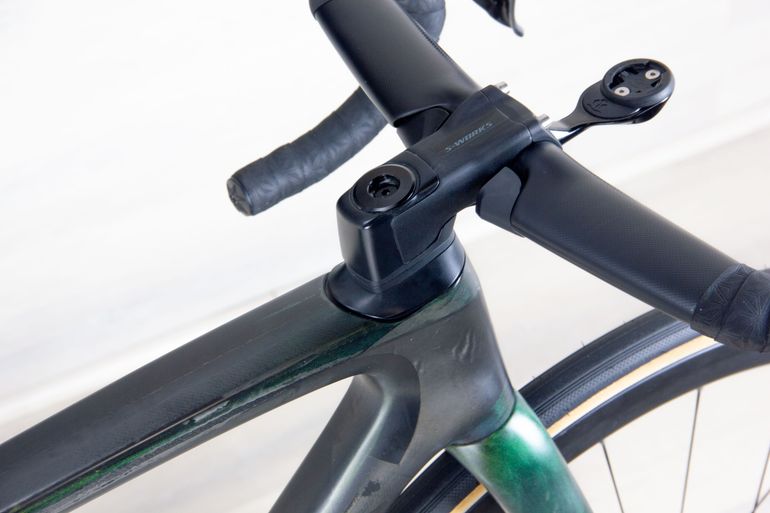 Used Specialized S-Works Tarmac SL7 Custom 2022 Road & Gravel, Green — image 9 of 16