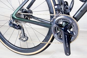 Used Specialized S-Works Tarmac SL7 Custom 2022 Road & Gravel, Green — image 7 of 16