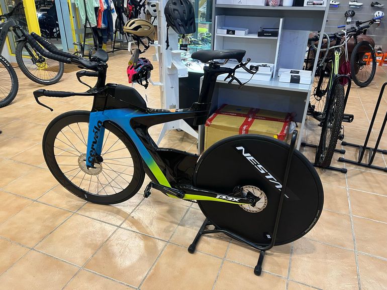 Used Cervélo P3x Shimano Ultegra Di2 2019 Road & Gravel, Blue,  — image 2 of 5