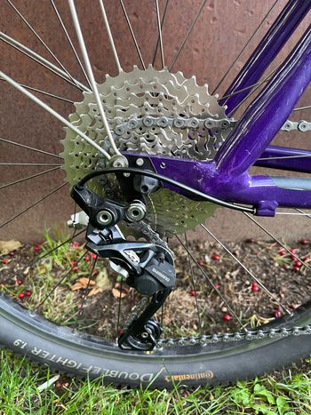 Gebrauchtes Cannondale M600 1994 Mountainbike, Violett, 26 — Bild 10 von 11