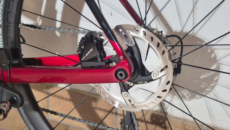 Used Trek Domane SL 5 2021 2021 Road & Gravel, Red — image 8 of 12