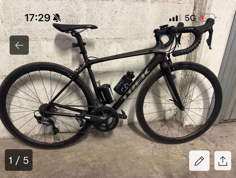Used Trek Emonda Shimano Ultegra 2020 Road & Gravel, Black — image 2 of 7