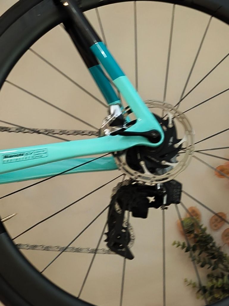 Gebrauchtes Bianchi Oltre XR4 Red eTap AXS 2024 2024 Road & Gravel, Grün,  — Bild 9 von 11