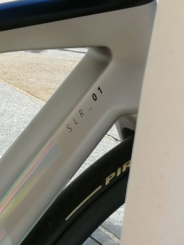 BMC Teammachine SLR 01 FIVE 2022 2022 Road & Gravel usato, Grigio chiaro — immagine 5 di 5