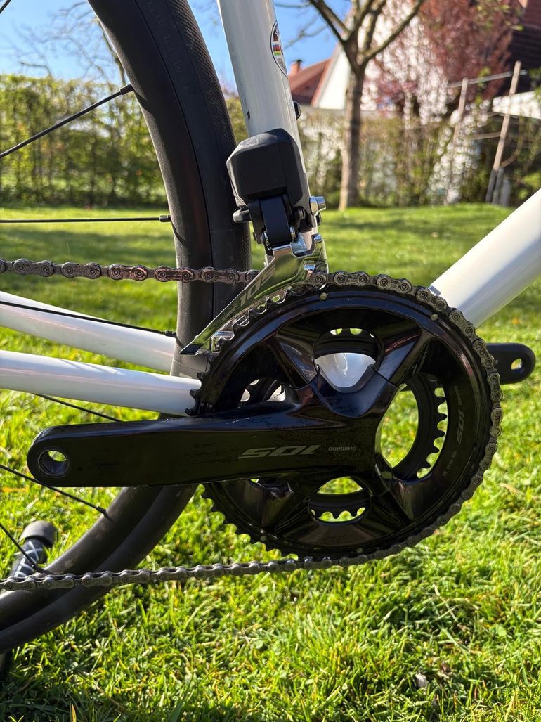 Used Specialized Aethos Comp - Shimano 105 Di2 2024 2024 Road & Gravel, White,  — image 4 of 6