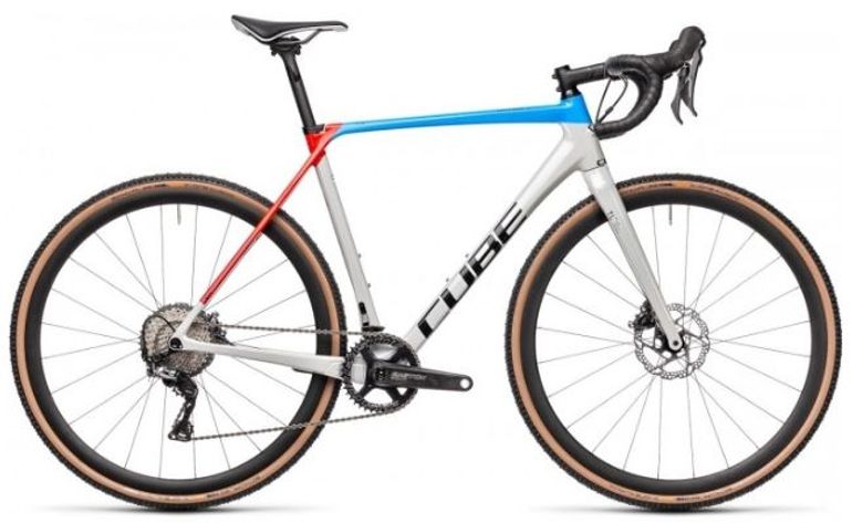 Used CUBE Cube Cross Race C:62 Sl Teamline 2021 Road & Gravel, Light Gray,  — image 1 of 3