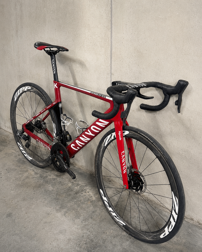 Gebrauchtes Canyon Aeroad CF SLX Disc 9.0 SL 2019 2019 Road & Gravel, Rot,  — Bild 2 von 5