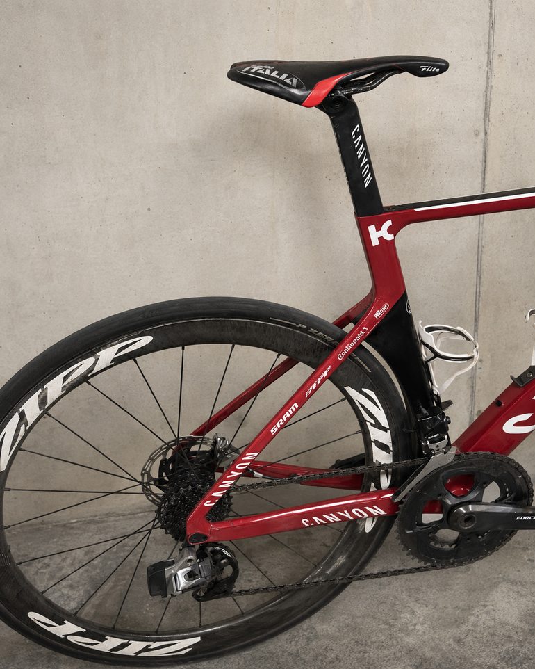 Gebrauchtes Canyon Aeroad CF SLX Disc 9.0 SL 2019 2019 Road & Gravel, Rot,  — Bild 3 von 5