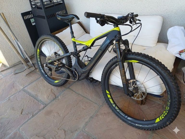 Brugt Specialized Men's S-Works Turbo Levo FSR Carbon 6Fattie/29 2018 2018 Mountainbike, ,  — billede 1 af 4