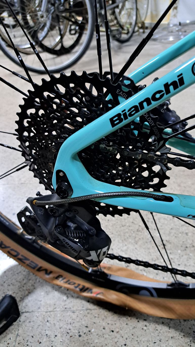 Gebrauchtes Bianchi Methanol CV RS 9.1 XX1 Eagle AXS 2023 2023 Mountainbike, Blau, 29 — Bild 3 von 12