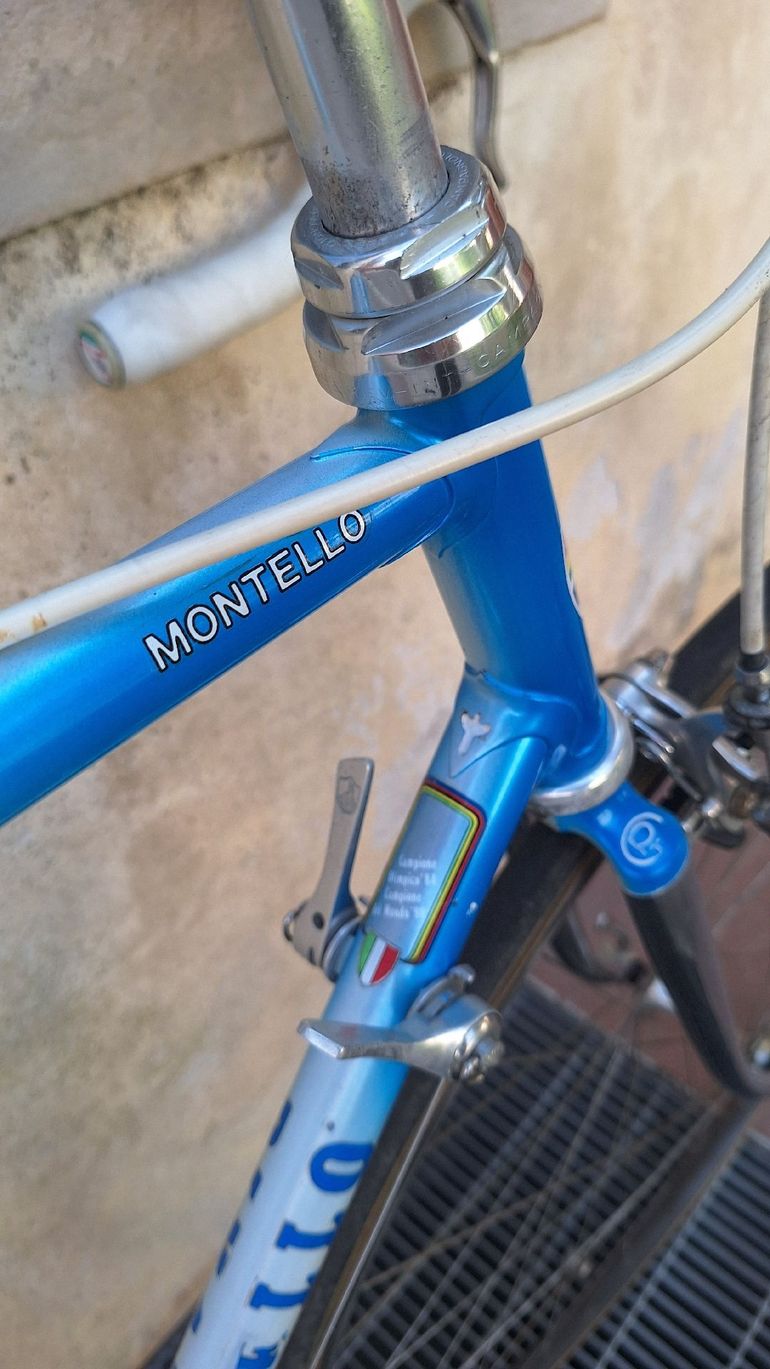 Used Pinarello Montello Campagnolo Chorus 1988 Road & Gravel, Blue — image 5 of 8