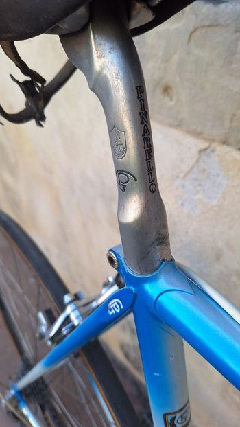 Used Pinarello Montello Campagnolo Chorus 1988 Road & Gravel, Blue — image 6 of 8
