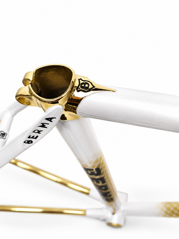 Used Berma Custom Frameset 1982 Road & Gravel, White — image 3 of 7