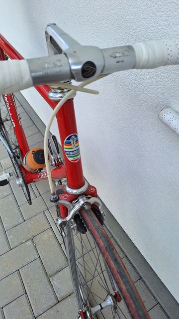 Used Pinarello Custom Campagnolo Super Record 1980 Road & Gravel, Red — image 2 of 6