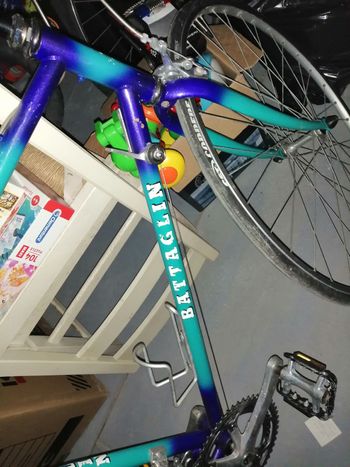 Used Battaglin Custom Shimano Dura Ace Di2 2020 Road & Gravel, Green — image 3 of 6