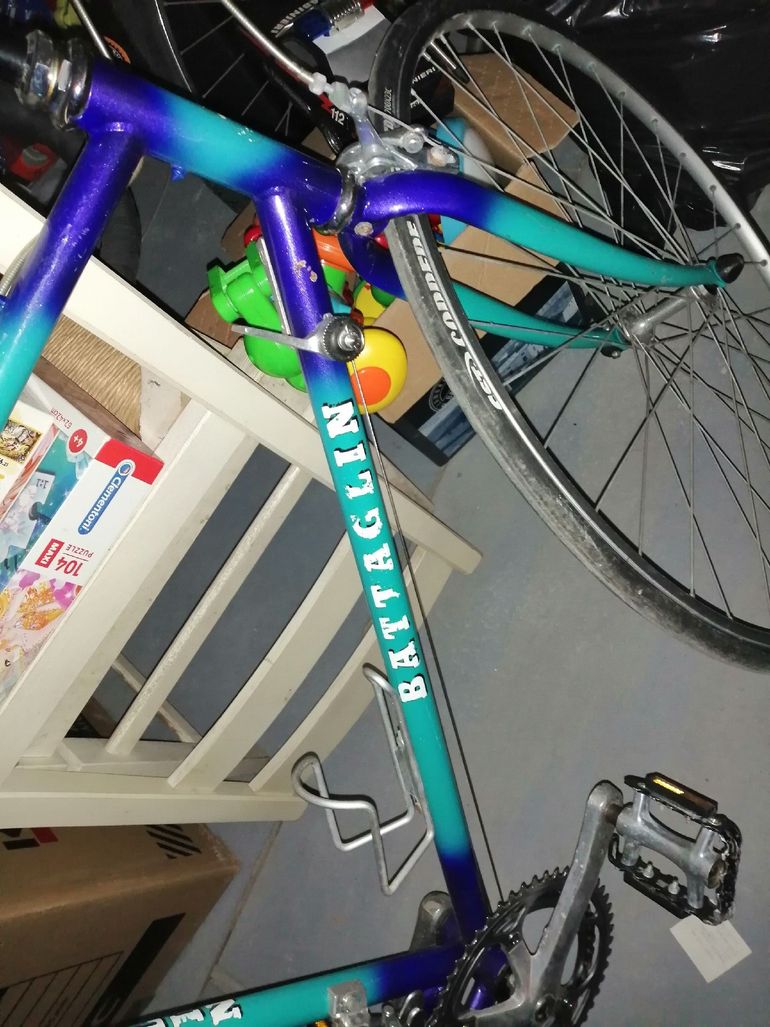 Used Battaglin Custom Shimano Dura Ace Di2 2020 Road & Gravel, Green — image 3 of 6