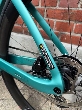 Used Bianchi Oltre SRAM Force eTap AXS 2026 Road & Gravel, Green — image 16 of 17
