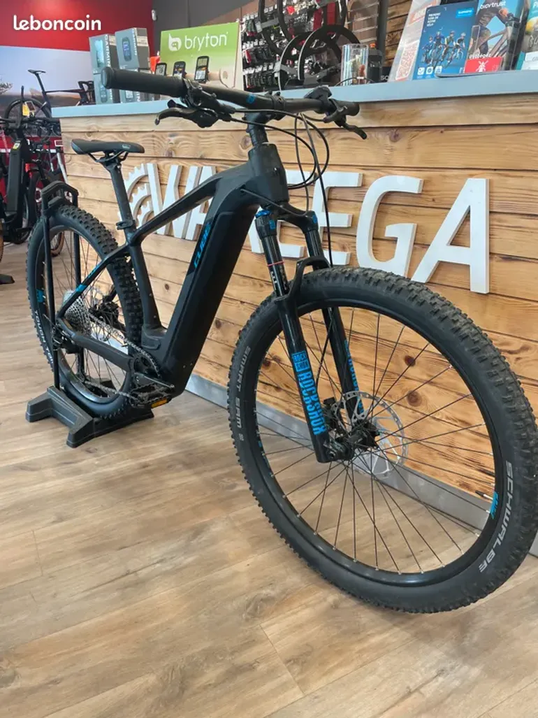 Used CUBE Reaction Hybrid EX 2020 Mountainbike, Black — image 2 of 3