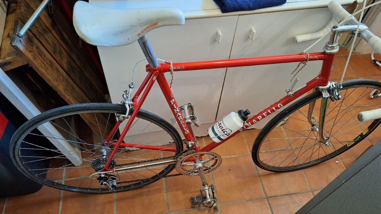 Used Pinarello Montello Campagnolo Super Record 1983 Road & Gravel, Red — image 1 of 4