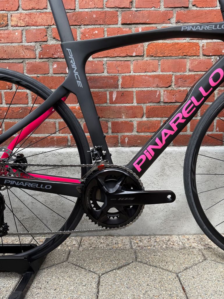 Used Pinarello Prince Shimano 105 2024 Road & Gravel, Black — image 3 of 16