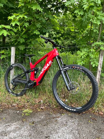 Used GASGAS ECC SRAM GX Eagle AXS (T-Type) 2025 Mountainbike, Red — image 2 of 9