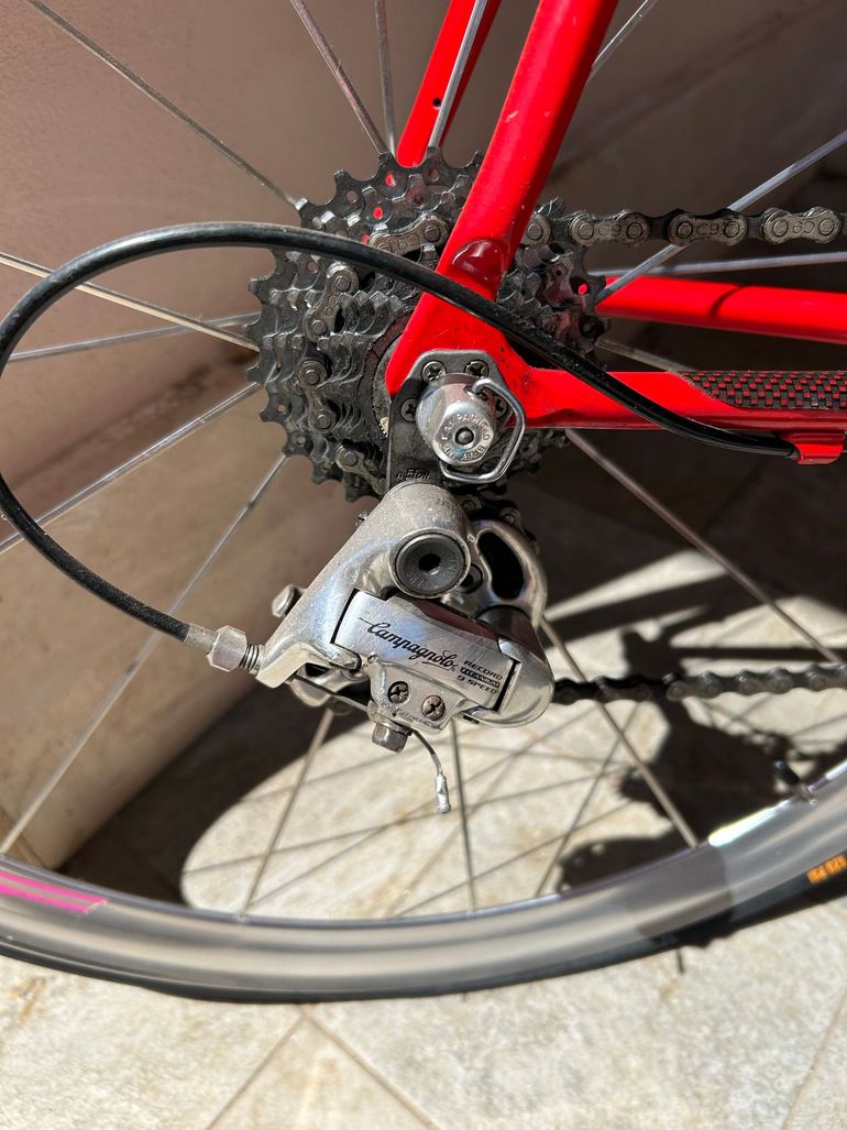 Gebrauchtes Parkpre Custom Campagnolo Record 1997 Road & Gravel, Rot — Bild 6 von 11