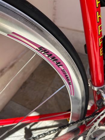 Gebrauchtes Parkpre Custom Campagnolo Record 1997 Road & Gravel, Rot — Bild 9 von 11