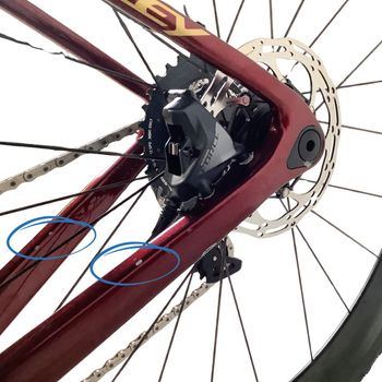 Used Ridley Grifn Sram Force AXS 2×12 2024 Road & Gravel, Red — image 4 of 6