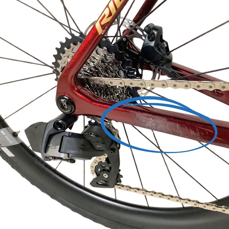 Used Ridley Grifn Sram Force AXS 2×12 2024 Road & Gravel, Red — image 3 of 6