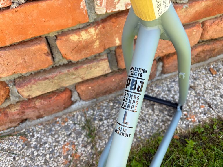 Used Transition PBJ Frameset 2025 Frameset 2025 Mountainbike, Light Gray, 26 — image 6 of 7