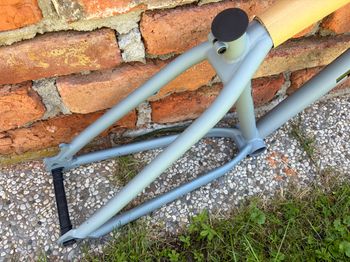 Used Transition PBJ Frameset 2025 Frameset 2025 Mountainbike, Light Gray, 26 — image 4 of 7