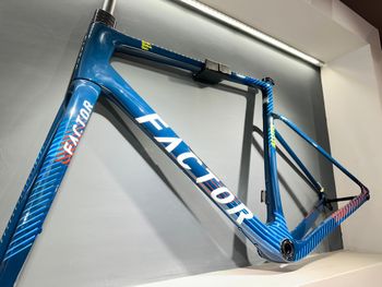 Gebrauchtes Factor ALUTO - Standard Package 2025 Frameset 56 Frameset 2025 Road & Gravel, Blau — Bild 6 von 13