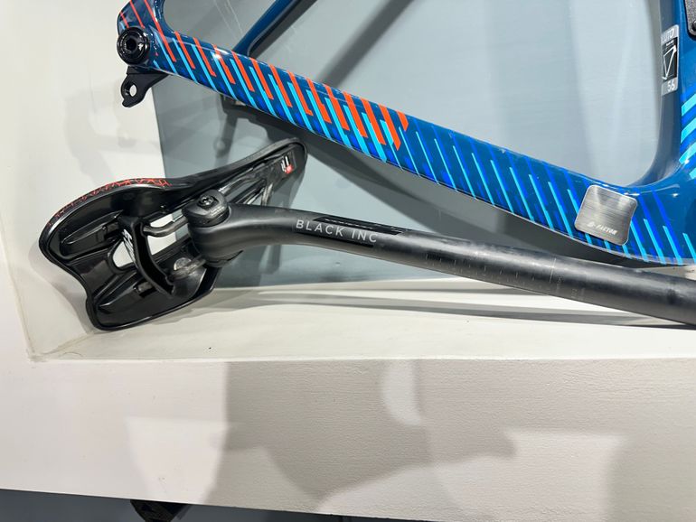 Gebrauchtes Factor ALUTO - Standard Package 2025 Frameset 56 Frameset 2025 Road & Gravel, Blau — Bild 3 von 13