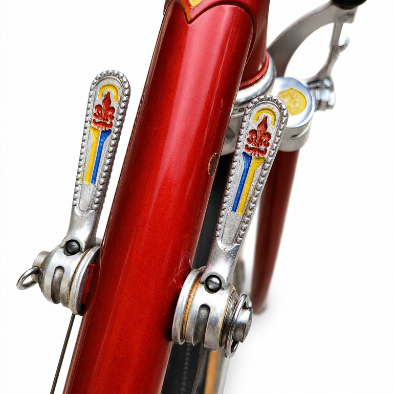 Gebrauchtes Masi Custom Campagnolo Record 1988 Road & Gravel, Rot — Bild 4 von 4