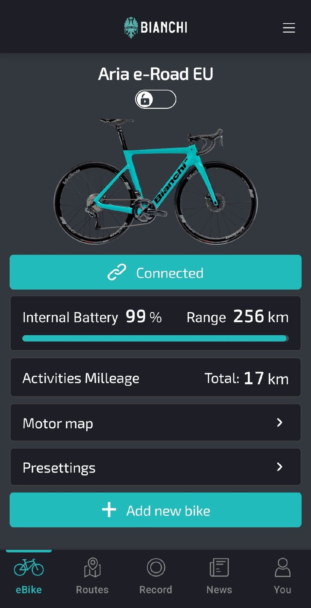Bianchi Aria E-Road 2018 | buycycle