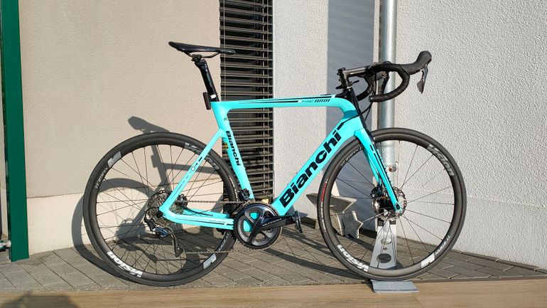 Used Bianchi Aria E-Road 2018 2018 Road & Gravel, Blue — image 1 of 3