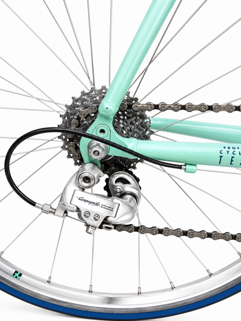 Gebrauchtes Bianchi Custom Campagnolo Record 1998 Road & Gravel, Blau — Bild 5 von 8