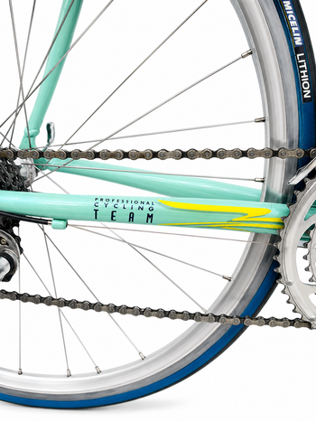 Gebrauchtes Bianchi Custom Campagnolo Record 1998 Road & Gravel, Blau — Bild 7 von 8