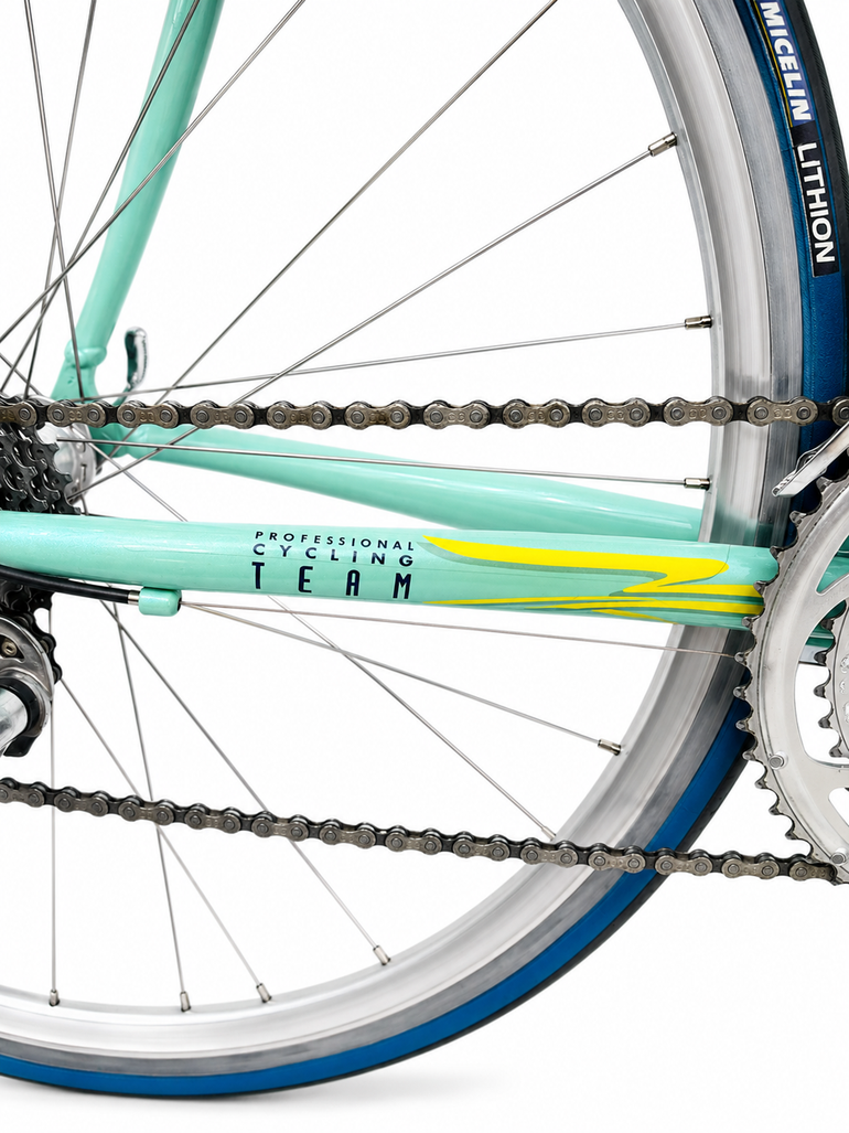 Gebrauchtes Bianchi Custom Campagnolo Record 1998 Road & Gravel, Blau — Bild 7 von 8