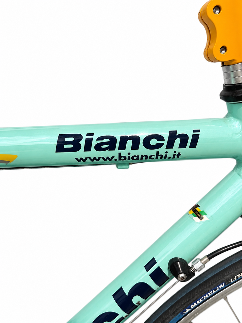 Gebrauchtes Bianchi Custom Campagnolo Record 1998 Road & Gravel, Blau — Bild 8 von 8