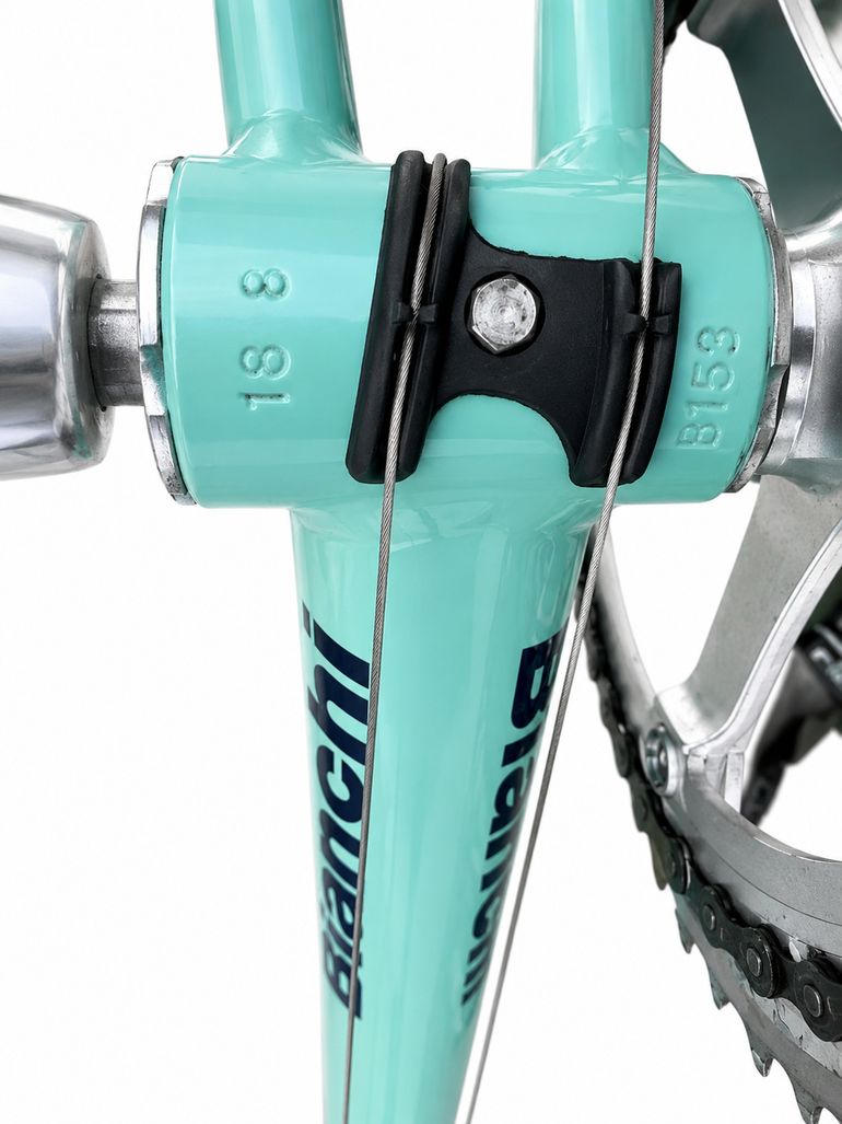 Gebrauchtes Bianchi Custom Campagnolo Record 1998 Road & Gravel, Blau — Bild 2 von 8
