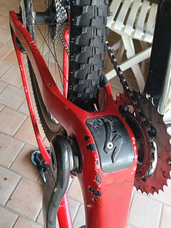 Used Specialized Stumpjumper Expert Carbon 29 2014 2014 Mountainbike, Red, 29 — image 12 of 13