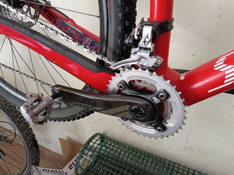 Used Specialized Stumpjumper Expert Carbon 29 2014 2014 Mountainbike, Red, 29 — image 8 of 13