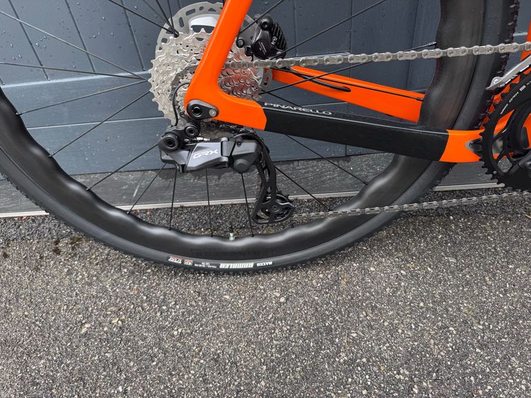 Used Pinarello GREVIL F9 - SHIMANO GRX Di2 2025 2025 Road & Gravel, Orange — image 6 of 7