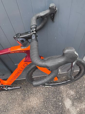 Used Pinarello GREVIL F9 - SHIMANO GRX Di2 2025 2025 Road & Gravel, Orange — image 2 of 7