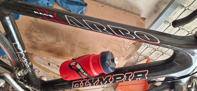 Used Olympia Corsa Karbo 2015 Road & Gravel, Red — image 3 of 4