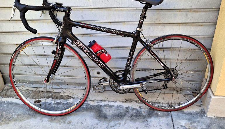 Used Olympia Corsa Karbo 2015 Road & Gravel, Red — image 1 of 4