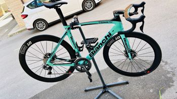 Tweedehands Bianchi Oltre XR4 Disc Dura Ace 2019 Frameset 2019 Racefiets & gravel