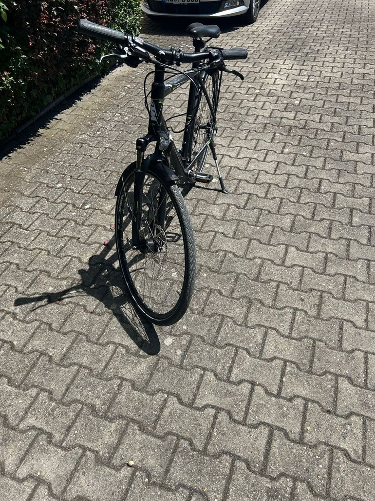 Gebrauchtes KTM Zeg Shimano Deore LX 2016 Urban, Schwarz — Bild 3 von 6