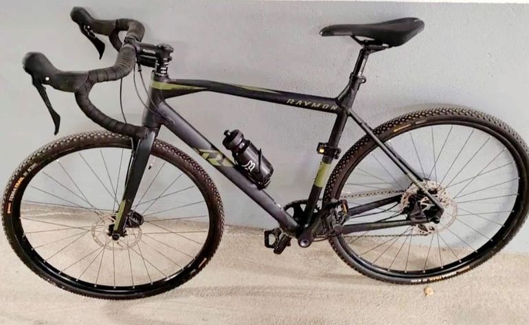 Used R RAYMON GravelRay 5.0 2024 2024 Road & Gravel, Black — image 1 of 7